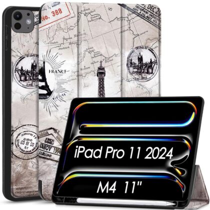 TGK Flip Cover for Apple iPad Pro 11 inch (M4) 2024 (Multicolor, Cases with Holder, Pack of: 1)