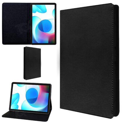 TGK Leather Flip Stand Case Cover for Realme Pad 10.4 inch (Black)
