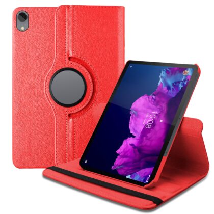 TGK Flip Cover for Lenovo Tab P11 11.0 inch TB-J606F J606X (Red, Dual Protection, Pack of: 1)