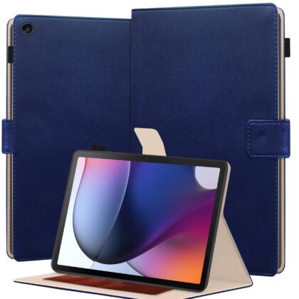 TGK Flip Cover for Motorola Tab G62 10.61 inch (Blue, Dual Protection, Pack of: 1)