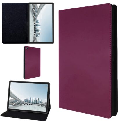 TGK Leather Stand Flip Case Cover for Honor PAD X8 10.1 inch Tablet (25.65 cm) (Violet)