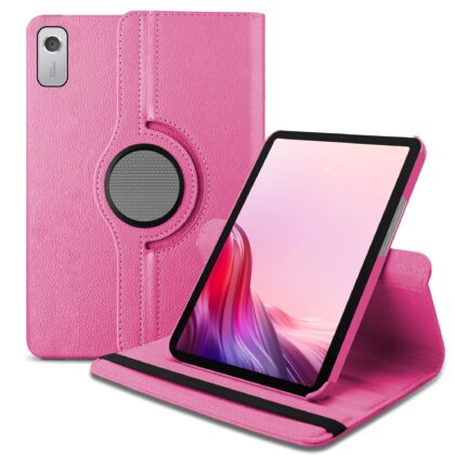 TGK Flip Cover for Lenovo Tablet M9 9 Inch (Pink, Dual Protection, Pack of: 1)