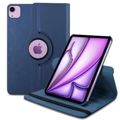 TGK Flip Cover for Apple iPad Air 11 inch M2 2024 (Blue, Dual Protection, Pack of: 1)