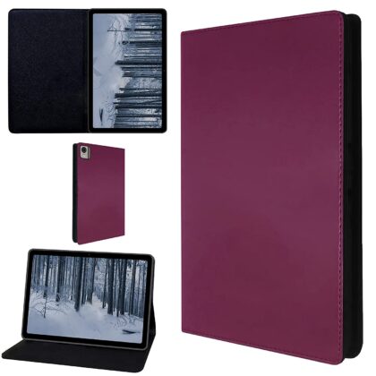 TGK Leather Stand Flip Case Cover for Nokia Tab T21 10.36 inch Tablet (Violet)