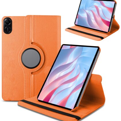 TGK Flip Cover for Honor Pad X9 11.5 inch (Orange, Dual Protection, Pack of: 1)