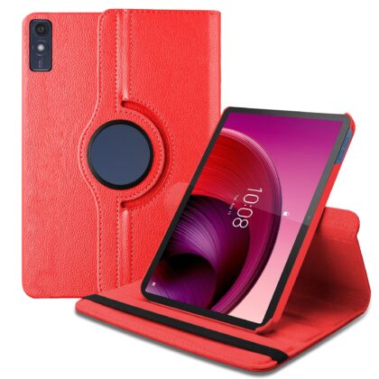 TGK Flip Cover for Lenovo M10 5G 10.61 inch (Red, Dual Protection, Pack of: 1)