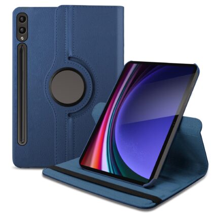 TGK Flip Cover for Samsung Galaxy Tab S9 Ultra 14.6 inch, Samsung Galaxy Tab S8 Ultra 14.6 inch (Blue, Dual Protection, Pack of: 1)