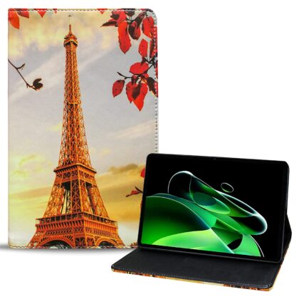 TGK Printed Classic Design with Viewing Stand Leather Flip Case Cover for Realme Pad X 11 inch Tablet with Precise Cutouts (Sunset Design)