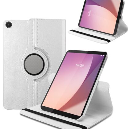 TGK Flip Cover for Lenovo Tab M8 4th Gen 8 Inch 2023 TB-300FU TB-300XU (White, Dual Protection, Pack of: 1)
