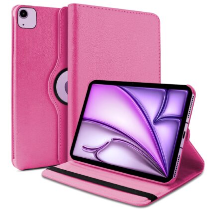 TGK Flip Cover for Apple iPad Air 11 inch M2 2024 (Pink, Dual Protection, Pack of: 1)