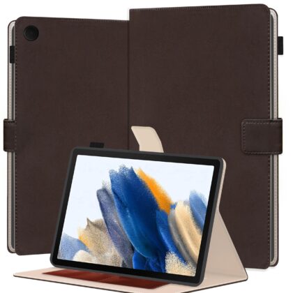 TGK Flip Cover for Samsung Galaxy Tab A8 10.5 inch (Brown, Cases with Holder, Pack of: 1)