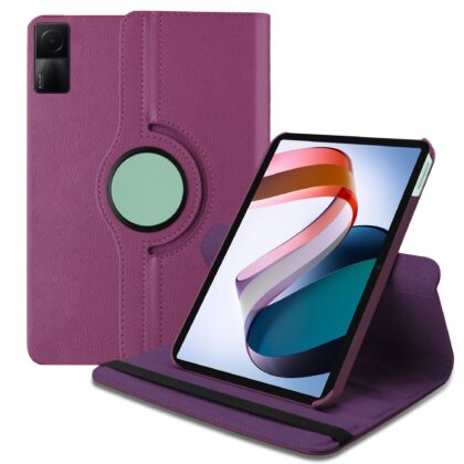 TGK Flip Cover for Redmi Pad 10.61 inch (Purple, Cases with Holder, Pack of: 1)