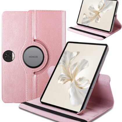 TGK Flip Cover for Honor Pad 9 12.1 Inch (Pink, Dual Protection, Pack of: 1)