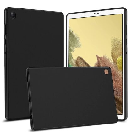 TGK Matte Design Soft Silicon TPU Back Case Cover for Samsung Galaxy Tab A7 Lite 8.7″ SM-T220/T225, Black