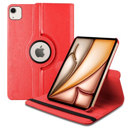 TGK Flip Cover for Apple iPad Air 13 Inch M2 2024 (Red, Dual Protection, Pack of: 1)