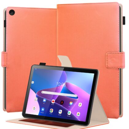 TGK Flip Cover for Lenovo Tab M10 FHD 3rd Gen 10.1 inch TB328FU TB328XU (Pink, Dual Protection, Pack of: 1)
