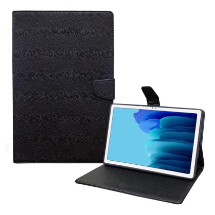 TGK Shockproof Full Body Protection Protective Leather Flip Cover Case for Samsung Galaxy TAB A7 10.4 inch 2020 Tablet SM-T500 SM-T505 SM-T507 (Black)