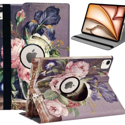 TGK Flip Cover for Apple iPad Air 13 Inch M2 2024 (Multicolor, Dual Protection, Pack of: 1)