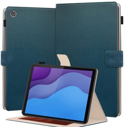 TGK Flip Cover for Lenovo Tab M10 2nd Gen 10.1 inch TB-X306X / TB-X306F (Blue, Dual Protection, Pack of: 1)