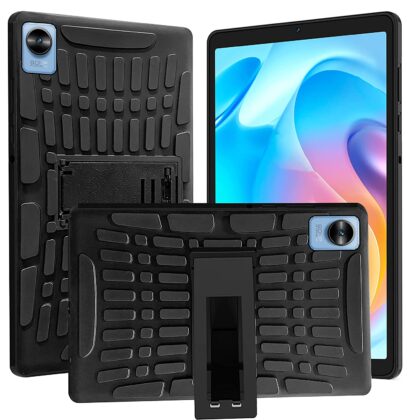 TGK Defender Stand Back Case Cover for Realme Pad Mini 8.68 inch Tablet, Black