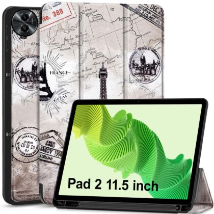 TGK Flip Cover for realme Pad 2 11.5 inch (Multicolor, Cases with Holder, Pack of: 1)