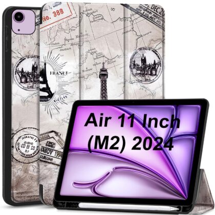 TGK Flip Cover for Apple iPad Air 11 inch M2 2024 (Multicolor, Cases with Holder, Pack of: 1)