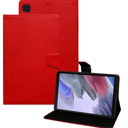 TGK Executive Adjustable Stand Leather Flip Case Cover for Samsung Galaxy Tab A7 Lite 8.7 inch 2021 (Red)