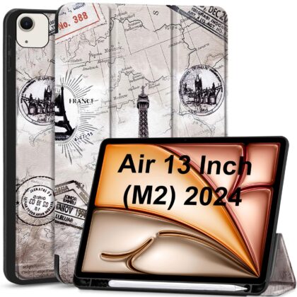 TGK Flip Cover for Apple iPad Air 13 Inch M2 2024 (Multicolor, Cases with Holder, Pack of: 1)