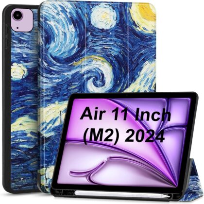 TGK Flip Cover for Apple iPad Air 11 inch M2 2024 (Multicolor, Cases with Holder, Pack of: 1)