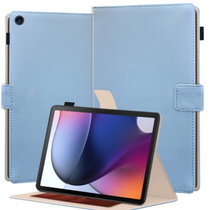 TGK Flip Cover for Motorola Tab G62 10.61 inch (Blue, Dual Protection, Pack of: 1)