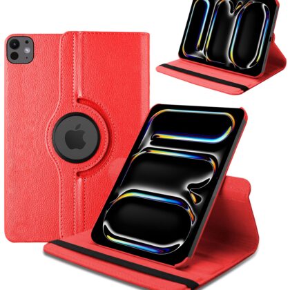 TGK Flip Cover for Apple iPad Pro 13 inch 2024 (M4) (Red, Dual Protection, Pack of: 1)