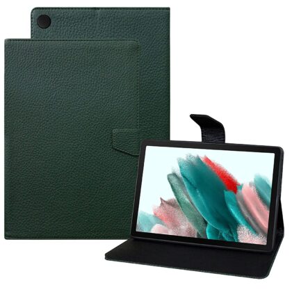 TGK Texture Leather Case with Viewing Stand Flip Cover for Samsung Galaxy Tab A8 10.5 Inch 2022 (SM-X200/SM-X205/SM-X207) (Green)