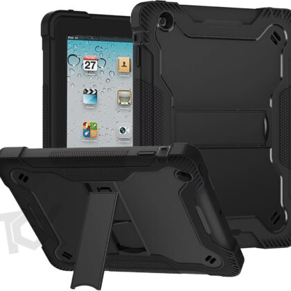 TGK Back Cover for Apple iPad 4th Gen 9.7 inch (Black, Pack of: 1)