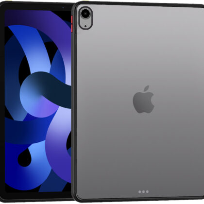 TGK Ultra Slim Case Back Cover for iPad Air 5th Gen 10.9 inch 2022 (Black)