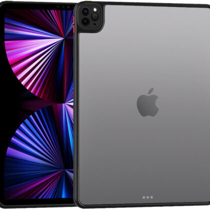 TGK Ultra Slim Case Back Cover for iPad Pro 11 inch 2021 M1 chip 3rd Generation (Black)