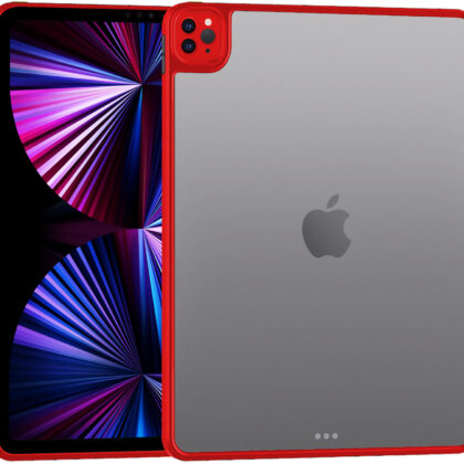 TGK Ultra Slim Case Back Cover for iPad Pro 11 inch 2021 M1 chip 3rd Generation (Red)