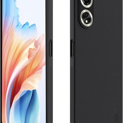 TGK Back Cover for Oppo A59 5G (Black, Dual Protection, Pack of: 1)