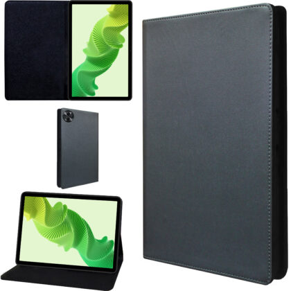 TGK PU Leather Flip Case Cover for realme Pad 2 11.5 inch Tablet (Grey)